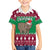 Custom California Christmas Family Matching Off Shoulder Maxi Dress and Hawaiian Shirt Santa Grizzly Bear With Grape - Wonder Print Shop