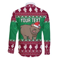 Custom California Christmas Family Matching Short Sleeve Bodycon Dress and Hawaiian Shirt Santa Grizzly Bear With Grape - Wonder Print Shop