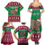 Custom California Christmas Family Matching Summer Maxi Dress and Hawaiian Shirt Santa Grizzly Bear With Grape - Wonder Print Shop
