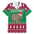 Custom California Christmas Family Matching Summer Maxi Dress and Hawaiian Shirt Santa Grizzly Bear With Grape - Wonder Print Shop