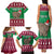 Custom California Christmas Family Matching Tank Maxi Dress and Hawaiian Shirt Santa Grizzly Bear With Grape - Wonder Print Shop