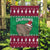 Custom California Christmas Garden Flag Santa Grizzly Bear With Grape - Wonder Print Shop