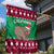 Custom California Christmas Garden Flag Santa Grizzly Bear With Grape - Wonder Print Shop