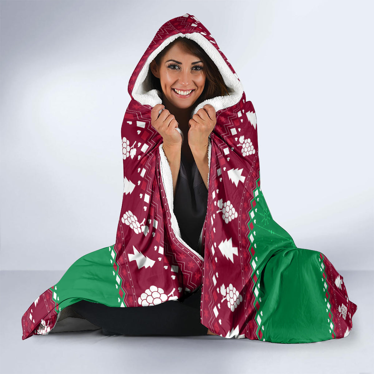 custom-california-christmas-hooded-blanket-santa-grizzly-bear-with-grape