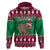 Custom California Christmas Hoodie Santa Grizzly Bear With Grape - Wonder Print Shop