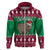Custom California Christmas Hoodie Santa Grizzly Bear With Grape - Wonder Print Shop