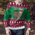 Custom California Christmas Ugly Christmas Sweater Santa Grizzly Bear With Grape - Wonder Print Shop