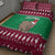 Custom California Christmas Quilt Bed Set Santa Grizzly Bear With Grape - Wonder Print Shop