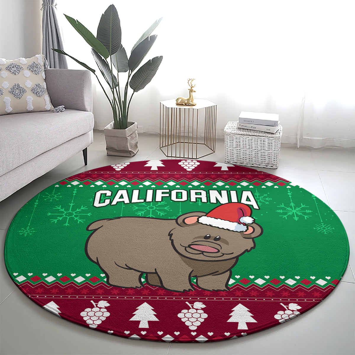 custom-california-christmas-round-carpet-santa-grizzly-bear-with-grape