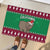 Custom California Christmas Rubber Doormat Santa Grizzly Bear With Grape - Wonder Print Shop