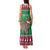 Custom California Christmas Tank Maxi Dress Santa Grizzly Bear With Grape - Wonder Print Shop