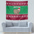 Custom California Christmas Tapestry Santa Grizzly Bear With Grape - Wonder Print Shop