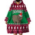 Custom California Christmas Wearable Blanket Hoodie Santa Grizzly Bear With Grape - Wonder Print Shop