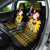 Maryland Christmas Car Seat Cover Santa Claus With Black Eyed Susan Flower - Wonder Print Shop