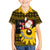 Maryland Christmas Kid Hawaiian Shirt Santa Claus With Black Eyed Susan Flower - Wonder Print Shop