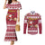 custom-maryland-christmas-couples-matching-mermaid-dress-and-long-sleeve-button-shirt-santa-claus-riding-a-reindeer