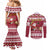 custom-maryland-christmas-couples-matching-mermaid-dress-and-long-sleeve-button-shirt-santa-claus-riding-a-reindeer