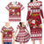 Custom Maryland Christmas Family Matching Long Sleeve Bodycon Dress and Hawaiian Shirt Santa Claus Riding A Reindeer - Wonder Print Shop