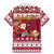 Custom Maryland Christmas Family Matching Mermaid Dress and Hawaiian Shirt Santa Claus Riding A Reindeer - Wonder Print Shop