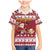 Custom Maryland Christmas Family Matching Mermaid Dress and Hawaiian Shirt Santa Claus Riding A Reindeer - Wonder Print Shop