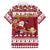 Custom Maryland Christmas Family Matching Off Shoulder Maxi Dress and Hawaiian Shirt Santa Claus Riding A Reindeer - Wonder Print Shop