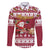 Custom Maryland Christmas Family Matching Puletasi Dress and Hawaiian Shirt Santa Claus Riding A Reindeer - Wonder Print Shop