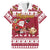 Custom Maryland Christmas Family Matching Summer Maxi Dress and Hawaiian Shirt Santa Claus Riding A Reindeer - Wonder Print Shop