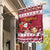 Custom Maryland Christmas Garden Flag Santa Claus Riding A Reindeer - Wonder Print Shop