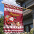 Custom Maryland Christmas Garden Flag Santa Claus Riding A Reindeer - Wonder Print Shop
