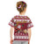 Custom Maryland Christmas Kid T Shirt Santa Claus Riding A Reindeer - Wonder Print Shop