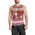 Custom Maryland Christmas Men Tank Top Santa Claus Riding A Reindeer - Wonder Print Shop