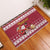 Custom Maryland Christmas Rubber Doormat Santa Claus Riding A Reindeer - Wonder Print Shop