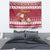 Custom Maryland Christmas Tapestry Santa Claus Riding A Reindeer - Wonder Print Shop