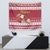 Custom Maryland Christmas Tapestry Santa Claus Riding A Reindeer - Wonder Print Shop