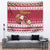 Custom Maryland Christmas Tapestry Santa Claus Riding A Reindeer - Wonder Print Shop