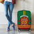 Morocco Proclamation Day Luggage Cover Marruecos Coat of Arms Roses Pattern - Wonder Print Shop