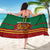 Morocco Proclamation Day Sarong Marruecos Coat of Arms Roses Pattern - Wonder Print Shop