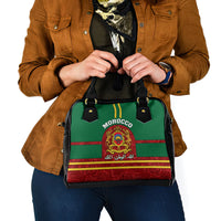 morocco-proclamation-day-shoulder-handbag-marruecos-coat-of-arms-roses-pattern