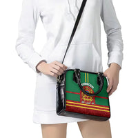 morocco-proclamation-day-shoulder-handbag-marruecos-coat-of-arms-roses-pattern