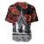New Zealand ANZAC Day Baseball Jersey Poppy With Polynesian Pattern - Wonder Print Shop