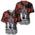 New Zealand ANZAC Day Baseball Jersey Poppy With Polynesian Pattern - Wonder Print Shop