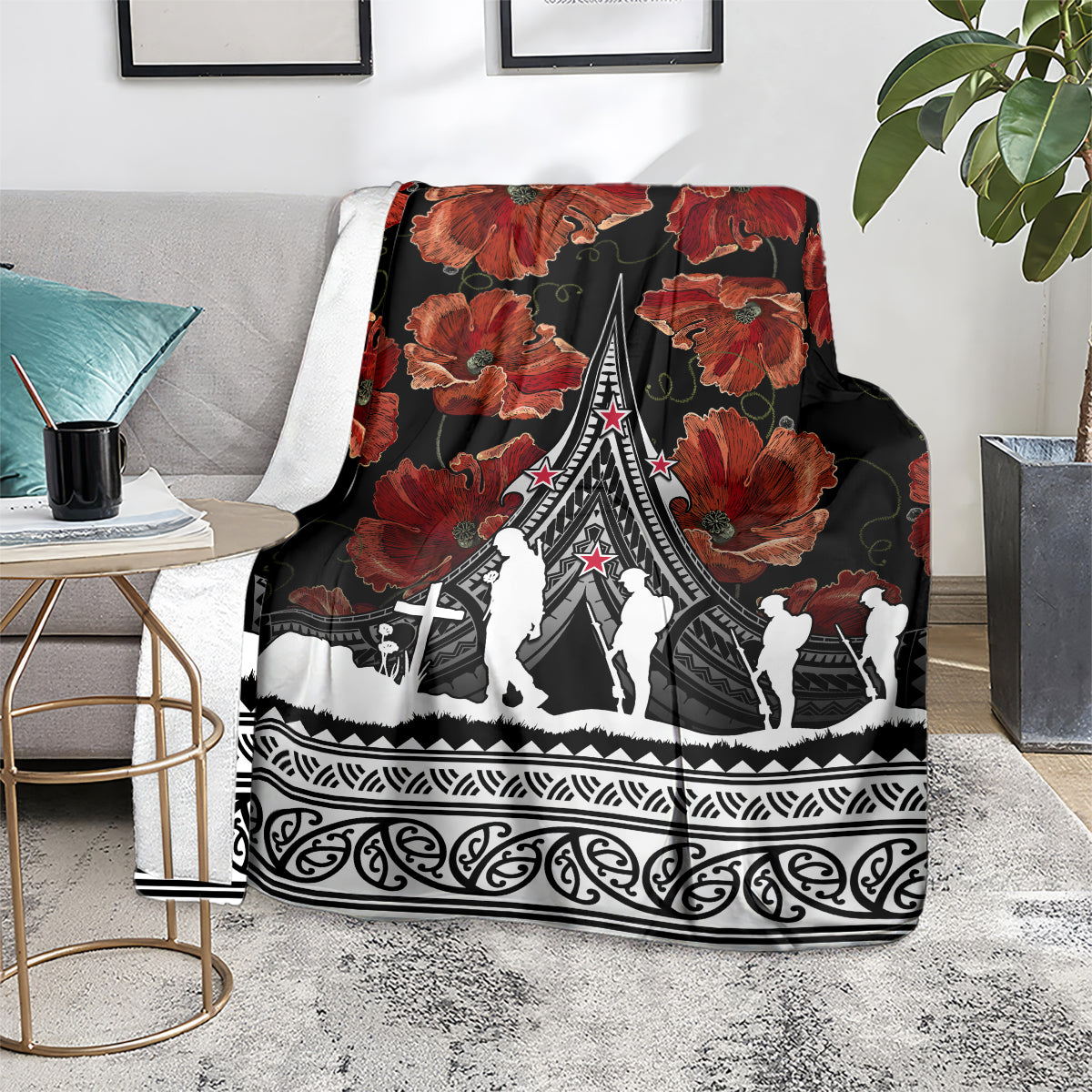 new-zealand-anzac-day-blanket-poppy-with-polynesian-pattern