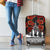 New Zealand ANZAC Day Luggage Cover Poppy With Polynesian Pattern - Wonder Print Shop