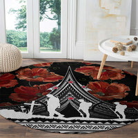 new-zealand-anzac-day-round-carpet-poppy-with-polynesian-pattern