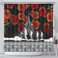new-zealand-anzac-day-shower-curtain-poppy-with-polynesian-pattern