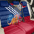Australia Day Kangaroo and Koala With Flag Back Car Seat Cover - Wonder Print Shop