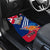 Australia Day Kangaroo and Koala With Flag Car Mats - Wonder Print Shop