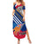 Australia Day Kangaroo and Koala With Flag Family Matching Summer Maxi Dress and Hawaiian Shirt - Wonder Print Shop