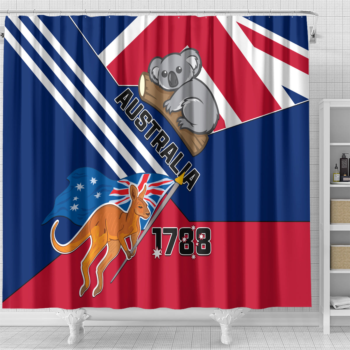 australia-day-kangaroo-and-koala-with-flag-shower-curtain