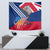 Australia Day Kangaroo and Koala With Flag Tapestry - Wonder Print Shop
